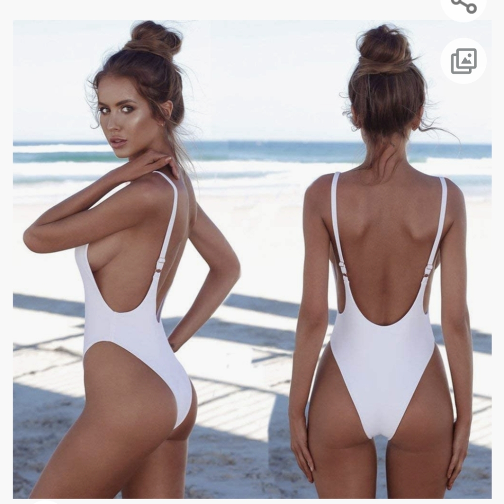 NWT White Prettygarden swimsuit